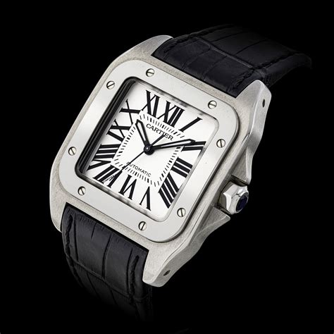 cartier 2878 white|cartier santos 100 chrono.